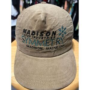 Vintage Madison Corduroy SnapBack Hat